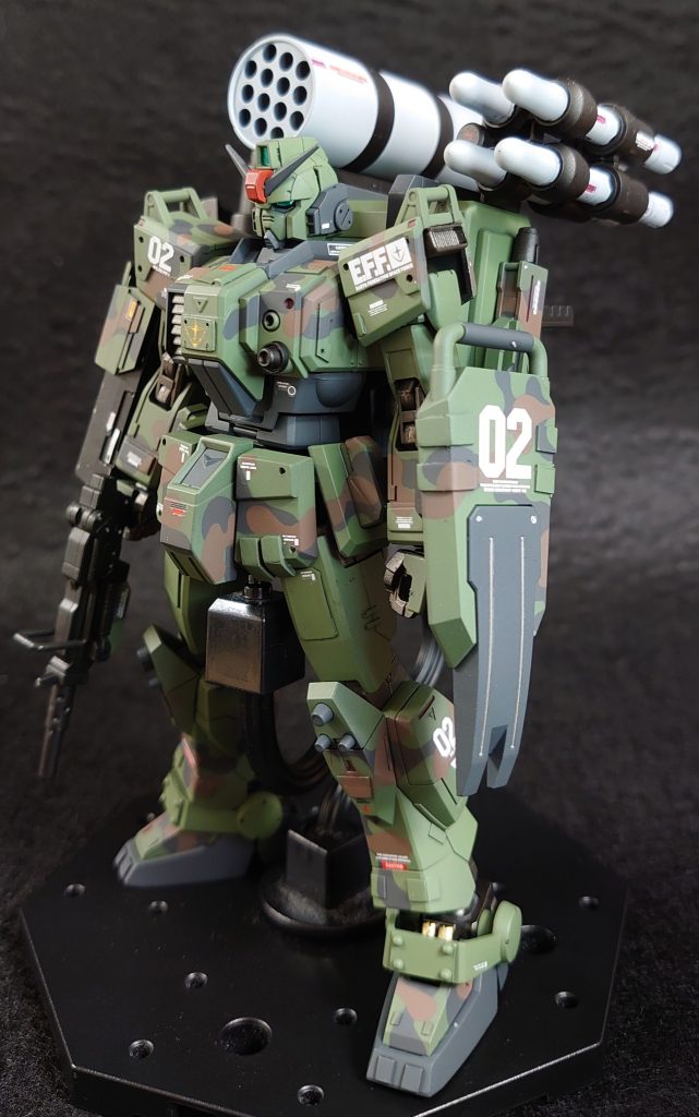 陸戦型ガンダム　迷彩塗装　HGUC–3枚目/制作者：wat798