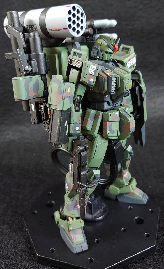 陸戦型ガンダム　迷彩塗装　HGUC–4枚目/制作者：wat798