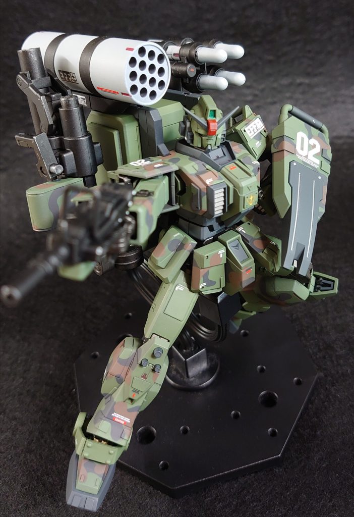 陸戦型ガンダム　迷彩塗装　HGUC–6枚目/制作者：wat798