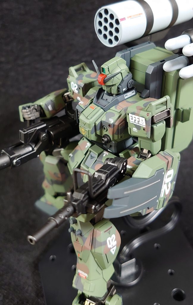 陸戦型ガンダム　迷彩塗装　HGUC–9枚目/制作者：wat798