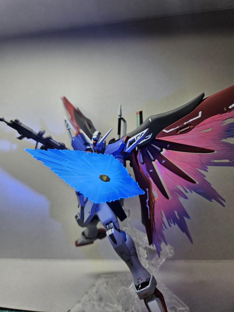 このキットはエフェクトパーツ多くて、作ってからも楽しいキットですね😊