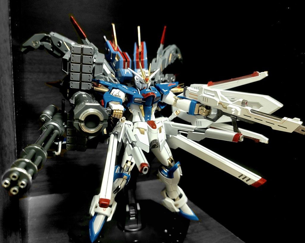 武器をガン盛りしてのハイマットフルバースト。