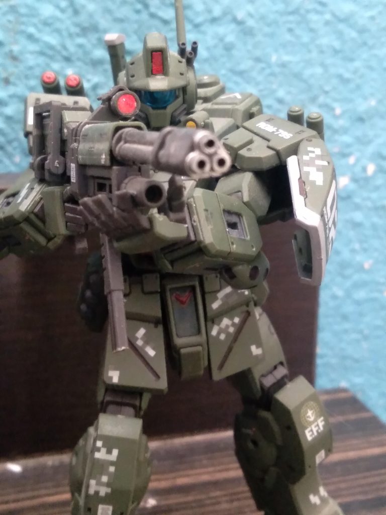 I did some light weathering on both of them as well