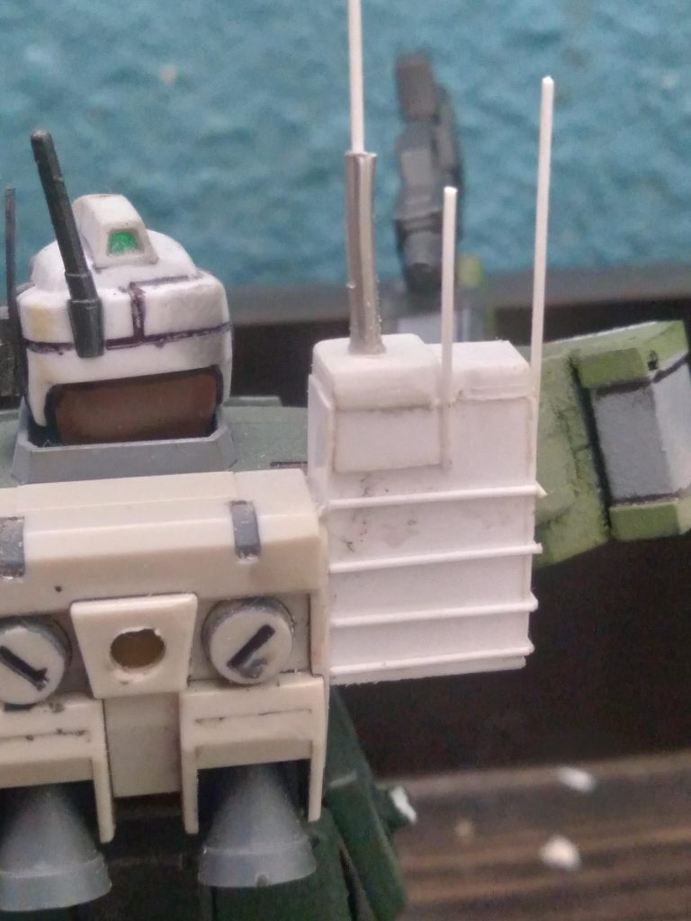 I made this communications pod from scratch