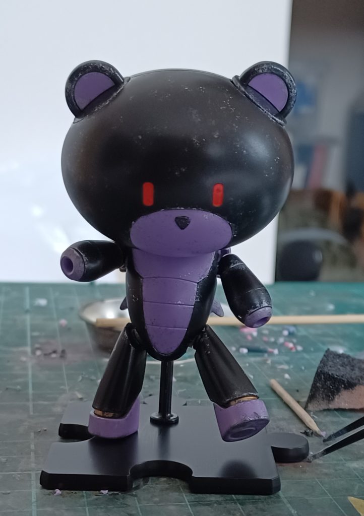 小さい機体だから派手に汚さない方が良かったかなあ💧