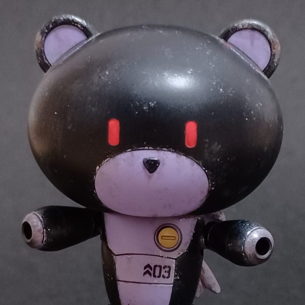 HGPG 1/144 黒い三連プチッガイ★ジャブロー降下作戦ウェザリング