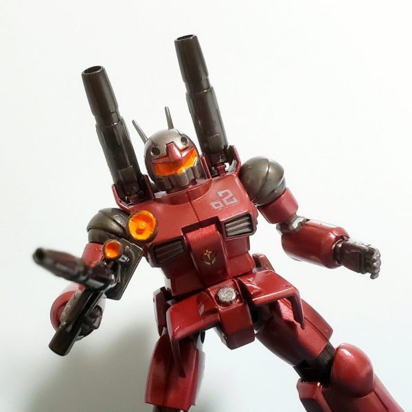 【エコプラ】HGガンキャノン　エアブラシ塗装