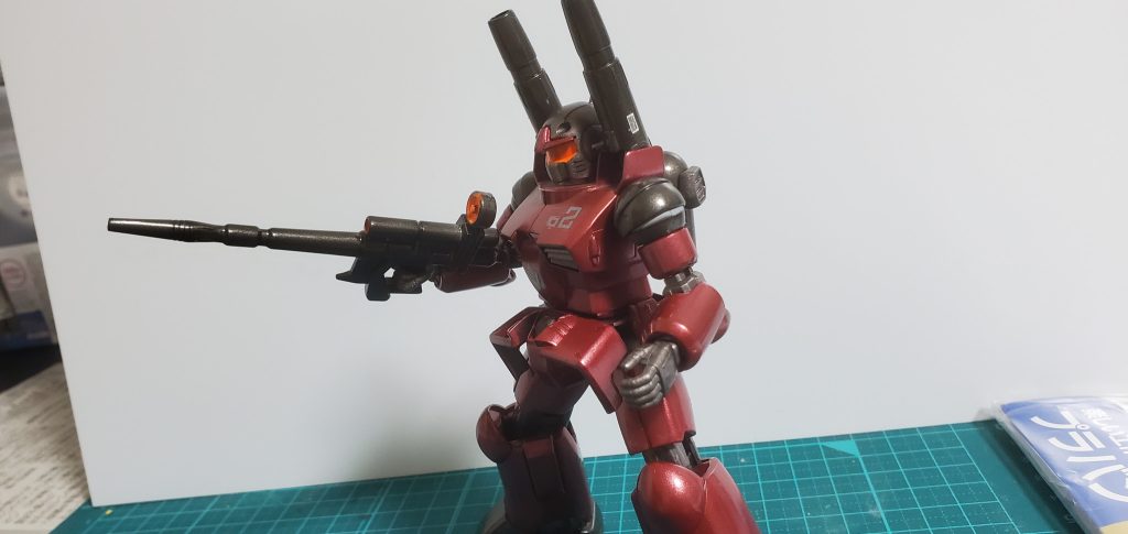 肩アーマーの塗り忘れ発覚、、(´;ω;`)全然気づかなかった、、ポージングのときは隠れるように肩アーマーを動かして誤魔化してます( ´-ω-)