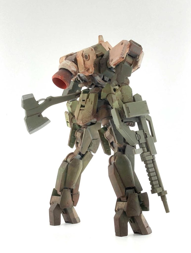 制作中はスポンジチッピングをするたびにそれっぽくなってる気がして無敵状態でした