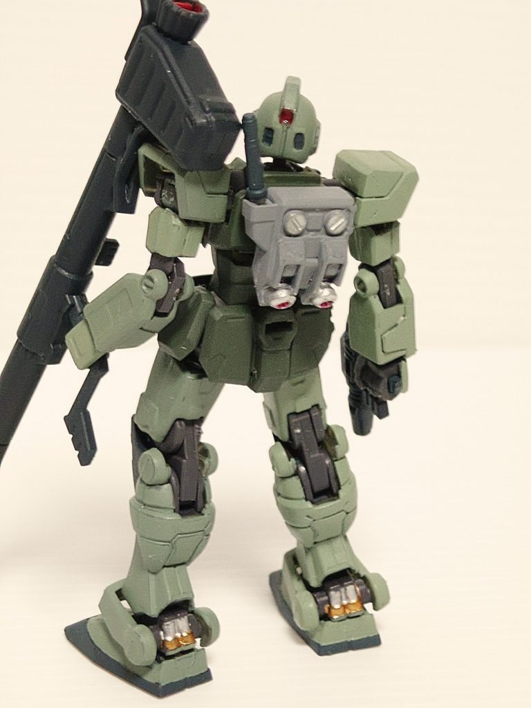 ジム(ザクカラー風)(カプセルアクション)–2枚目/制作者：タナダ