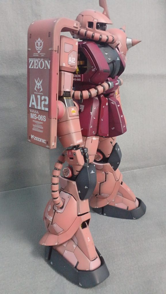 PGシャア専用ザク–5枚目/制作者:みっつ