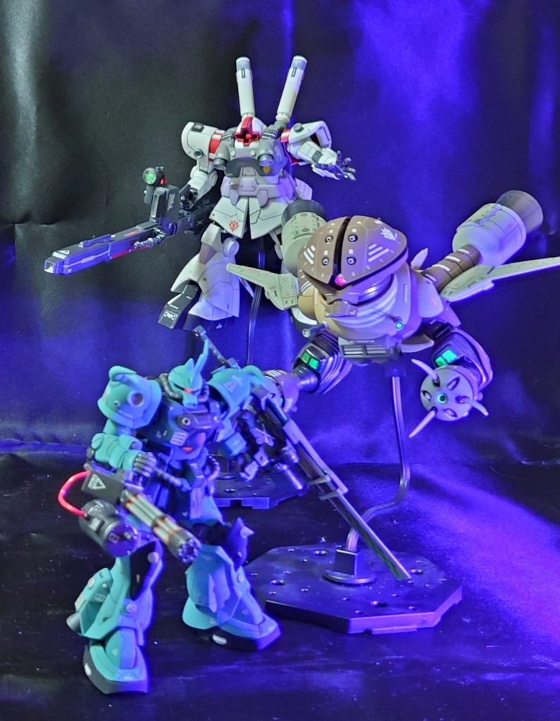 「見ろ、チーム揃い踏みだ!」https://gumpla.jp/hg/1650855https://gumpla.jp/hg/1716967「なんかもう、宇宙にいるのか陸地なのか水中なのか、ワケが分からないですねぇ~」