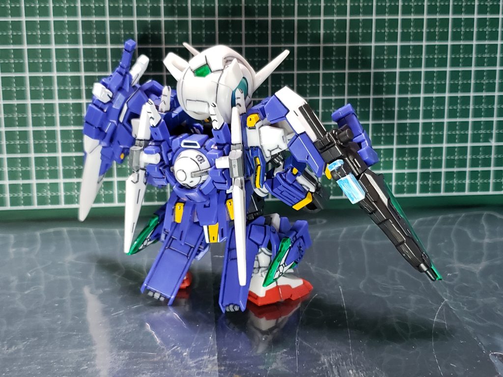 バックショットです🎵GNブレイドの装着向きが逆なのは、自分が乗った時は、その方が取り安いのでは無いかなぁ？って思っただけです😅