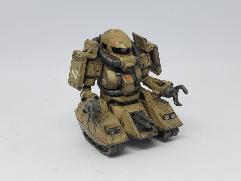 最近のコンバージも争奪戦激しくて出遅れると一切見かけず終戦…となることも多かったですが今回お目当てのザクタンクは皆さんとはだぶらなかったようで💦リ・ガズィ共々残ってくれてました(((^_^;)