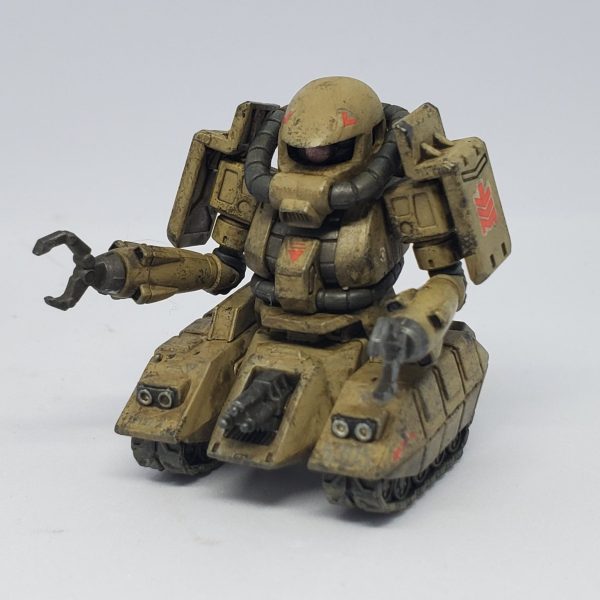 食玩ザクタンク筆塗り部分塗装