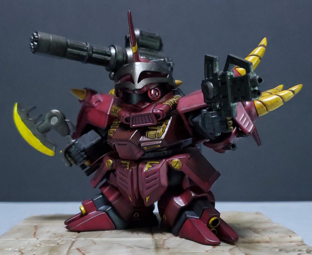 BB戦士No.263 ザッパーザク(重武装型)–3枚目/制作者:ゼンダイ