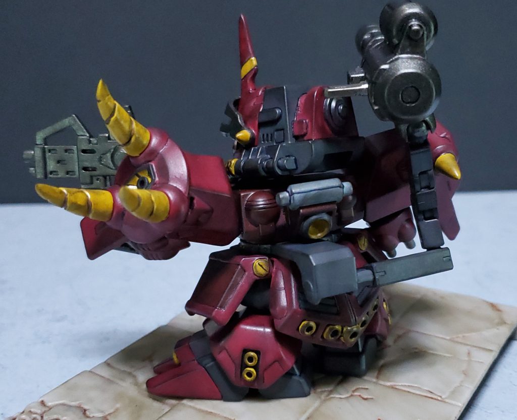 BB戦士No.263 ザッパーザク(重武装型)–5枚目/制作者:ゼンダイ