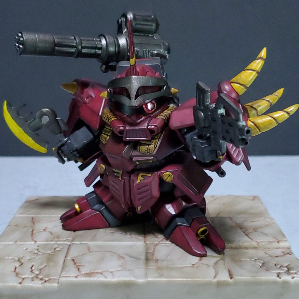 BB戦士No.263 ザッパーザク(重武装型)｜ゼンダイさんのガンプラ