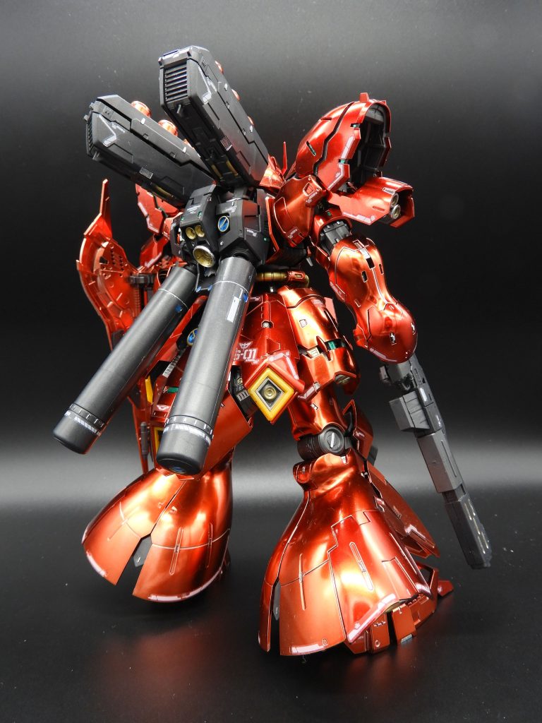 イエローをゴールドにするなど部分塗装を少しだけしています。