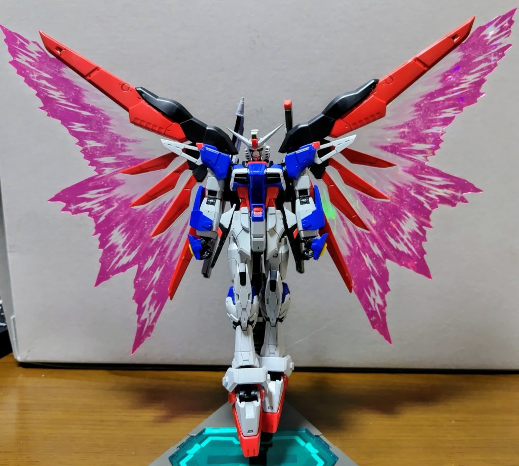 RGの光の翼セットも綺麗に保存していたのでこの際利用しない手は無いなと1枚