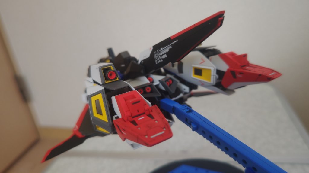 ウェイブライダーは後ろからのショットが好きあわよくば原作みたいに両翼をへの字に傾けたかったけど無理でしたあれがたまらなく好きなんですが