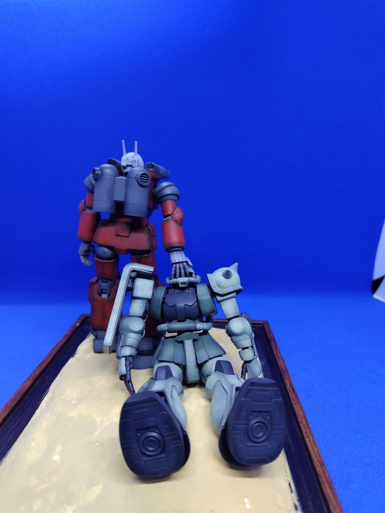 砂汚れは迷ったんですが、グラデーションきつい上にガッツリ汚すとくどいかな?と思い省略しました。