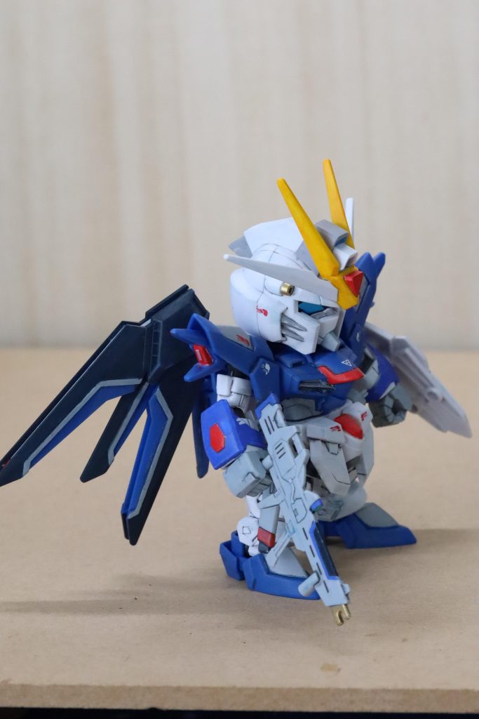 SDEX ライジングフリーダムガンダム　部分塗装–3枚目/制作者：Miiya