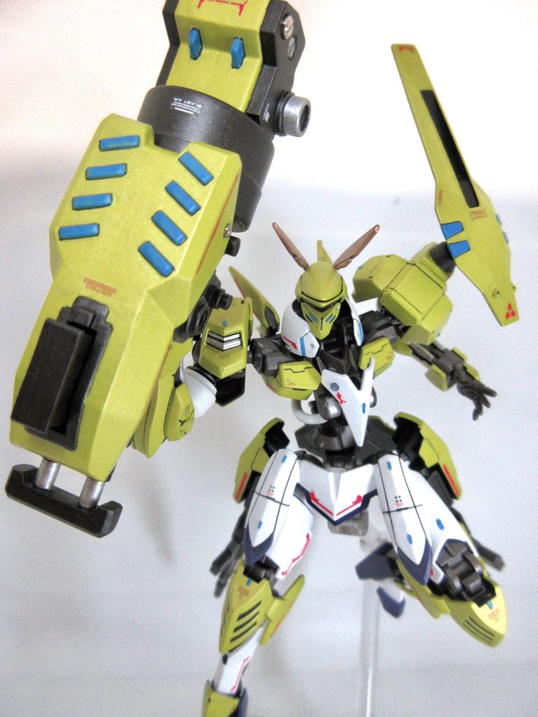 主兵装:しばきあげパンチングコトブキヤさんのインパクトナックルを使用しました