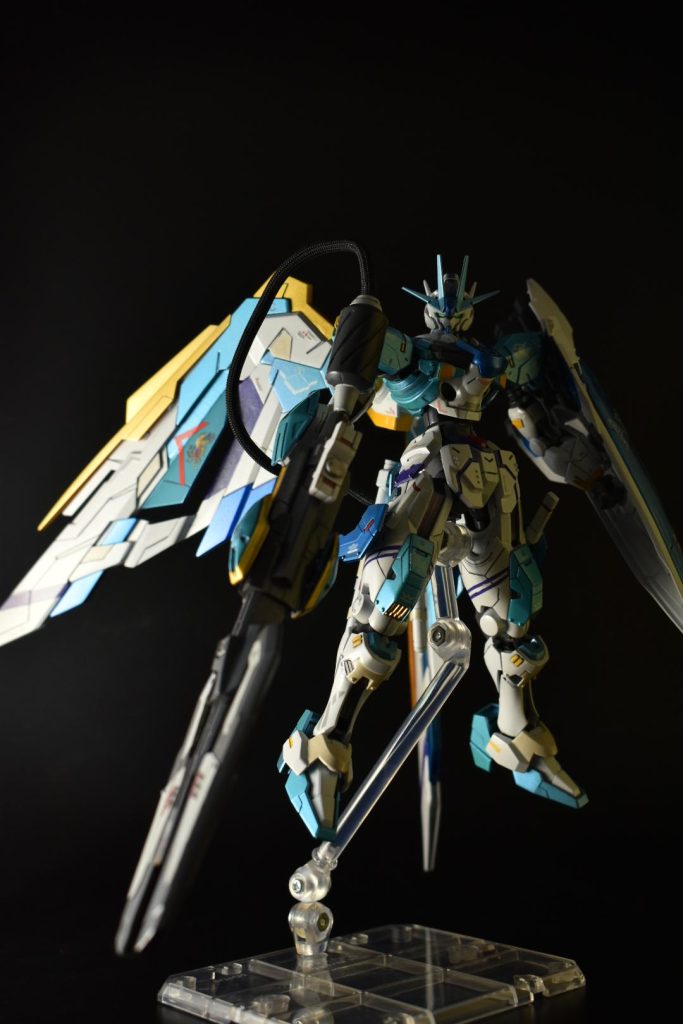 【初！ミキシング挑戦作】HG ガンダムエアリアル改修型-ARATAME-–2枚目/制作者：メタルス