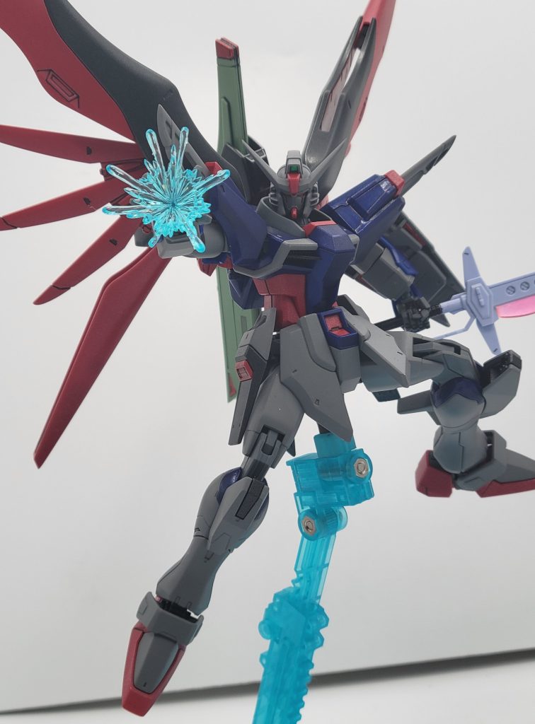 そしてデスティニーと言えばのパルマフィオキーナ。今回はとにかく映画を観て「これ作りてぇ!」となった衝動に任せた突貫作業だったので、ほぼ最小限の手入れで仕上げてます。