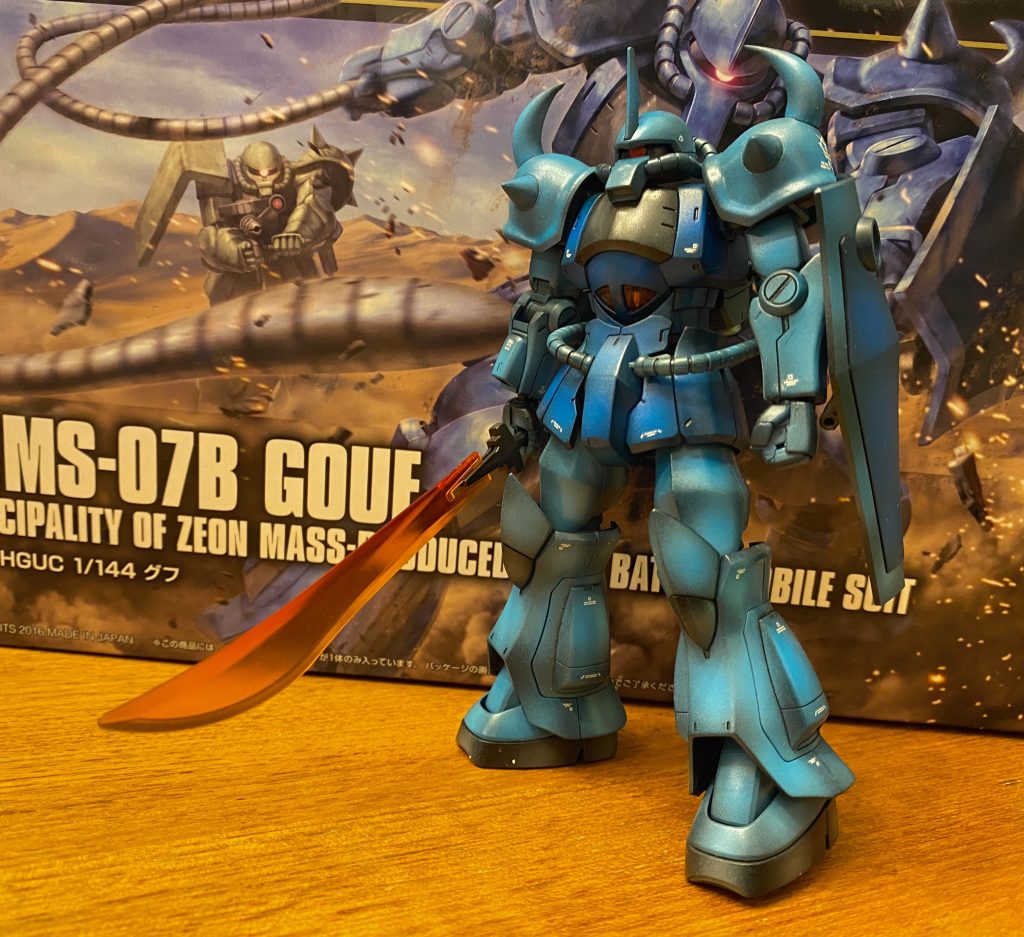 HGUCグフ（リバイブver）–5枚目/制作者：SFAモデリング