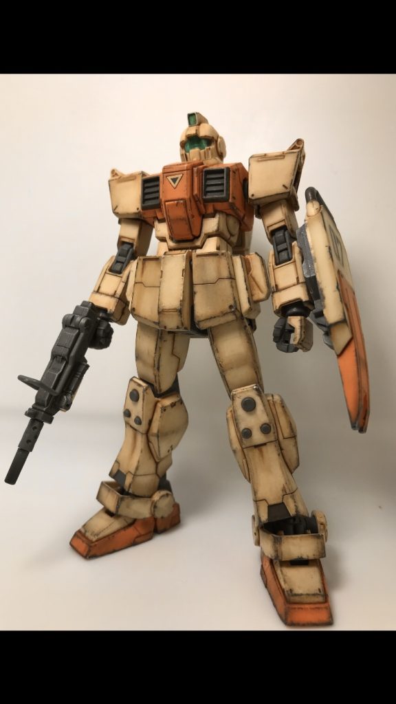 陸戦型ジム（成形色仕上げ）–2枚目/制作者：モリノークマサーン