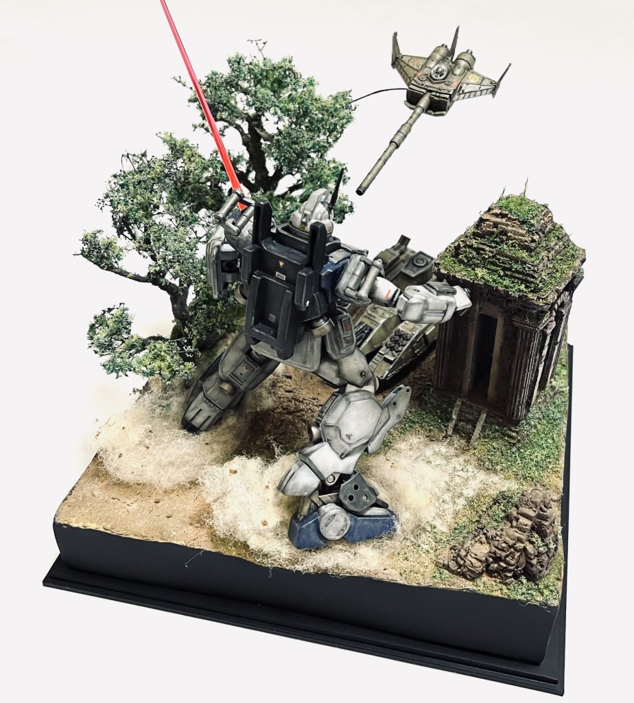 機動戦士ガンダム　UC0082 ジオラマ　A3サイズ 機動戦士ガンダム UC0082 ジオラマ A3サイズ