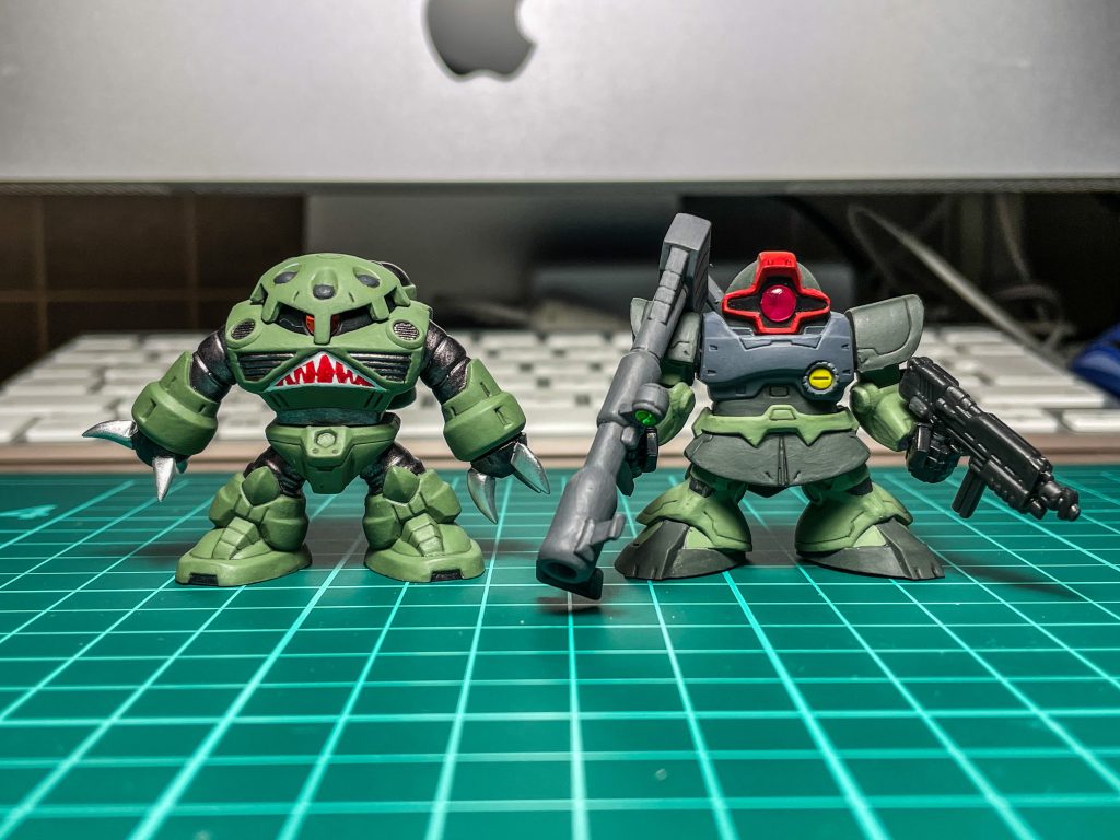 シャークマウス・ズゴックと同じ戦場にいます。