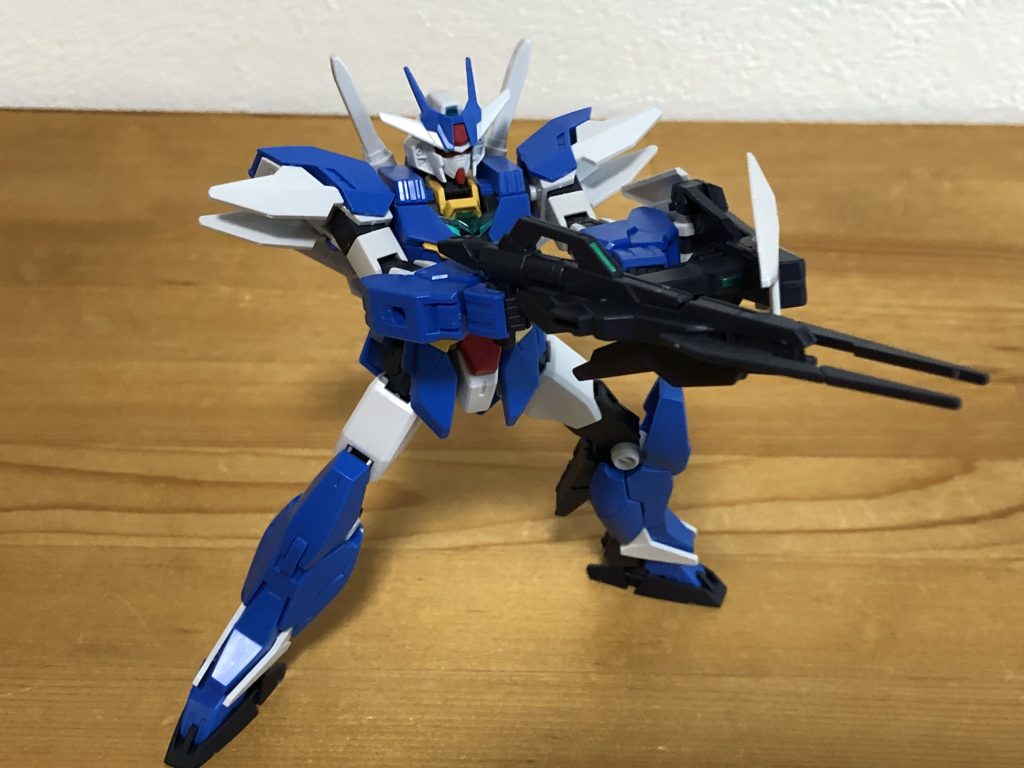 ライフルとシールドを接続。必殺の一撃。