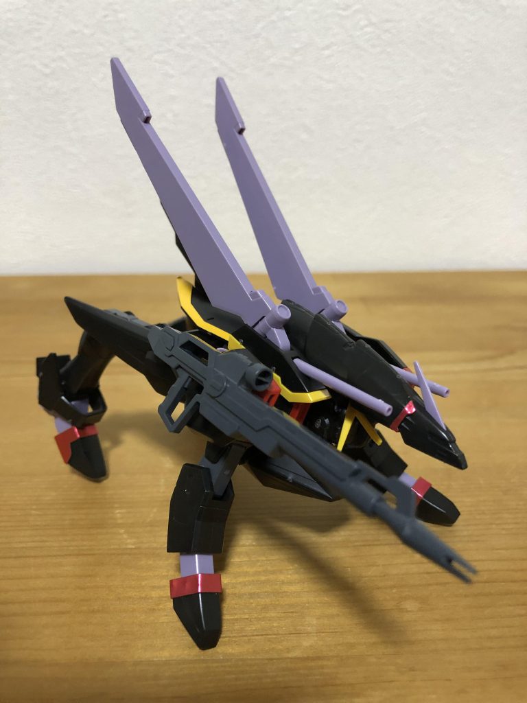 そしてこの機体の一番の売り、わんこモード。可愛いですね。