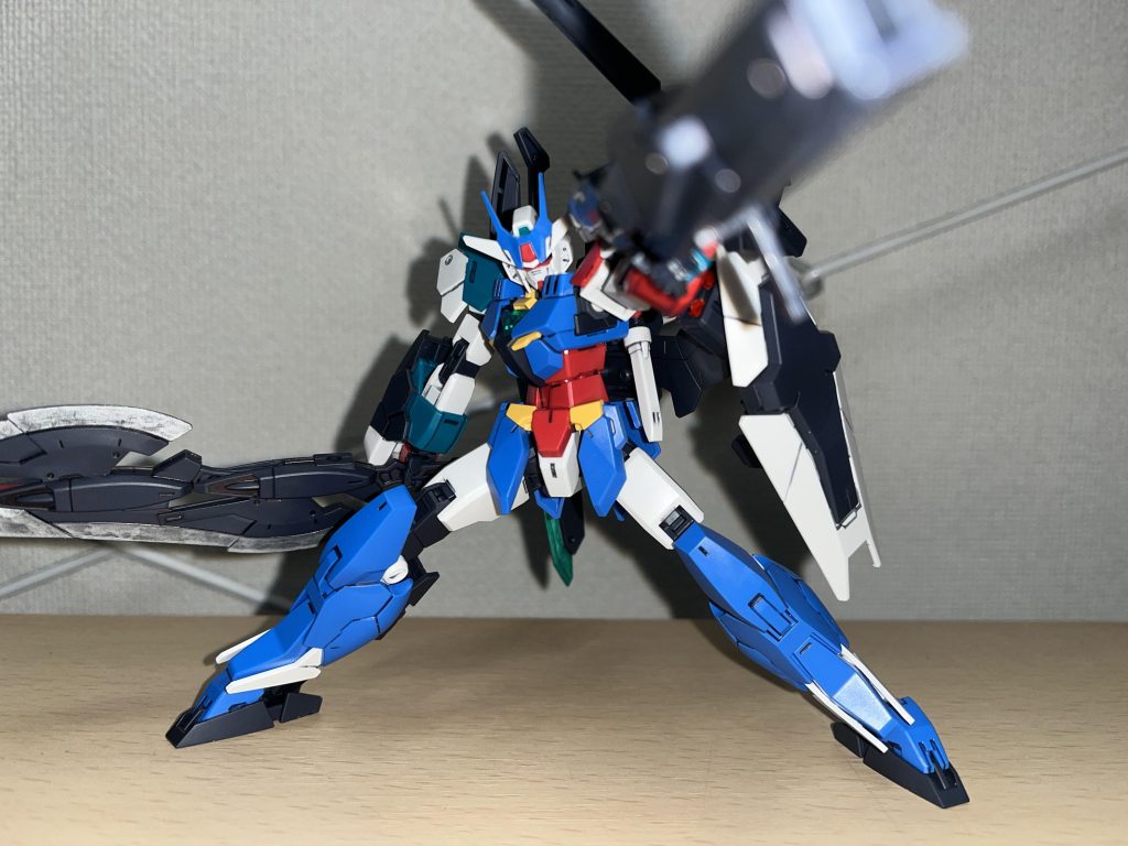 角度を変えて。