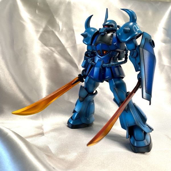 HGグフ(リバイブ版)塗装完成品 HGUC グフ(REVIVE) 塗装・改造の作例2024【ガンプラ