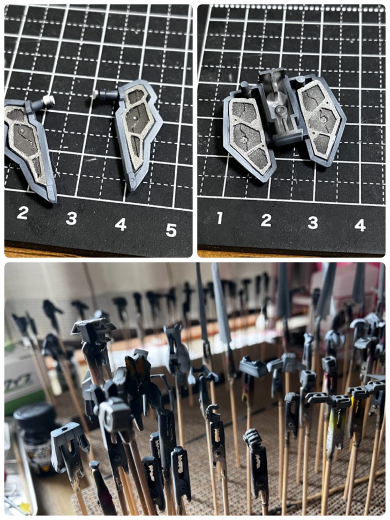 裏打ちや肉抜きなども抜かりなくやったら、重量感と高級感が出た…気がします。EGの可能性を感じました。にしても、この竹林の量はEGではないなw