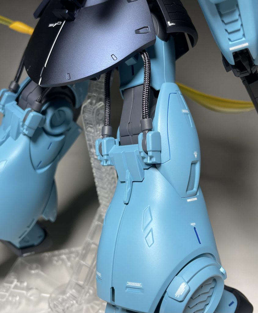 動力パイプはハイキューパーツのメッシュパイプにて。