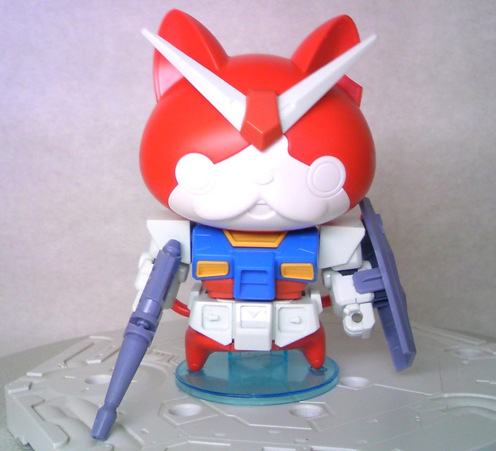 なんとか形に出来ましたよ。塗装に移ります。ヨーでる ヨーでる ヨーでる ヨーでる♪ようかいでるけん でられんけん♪