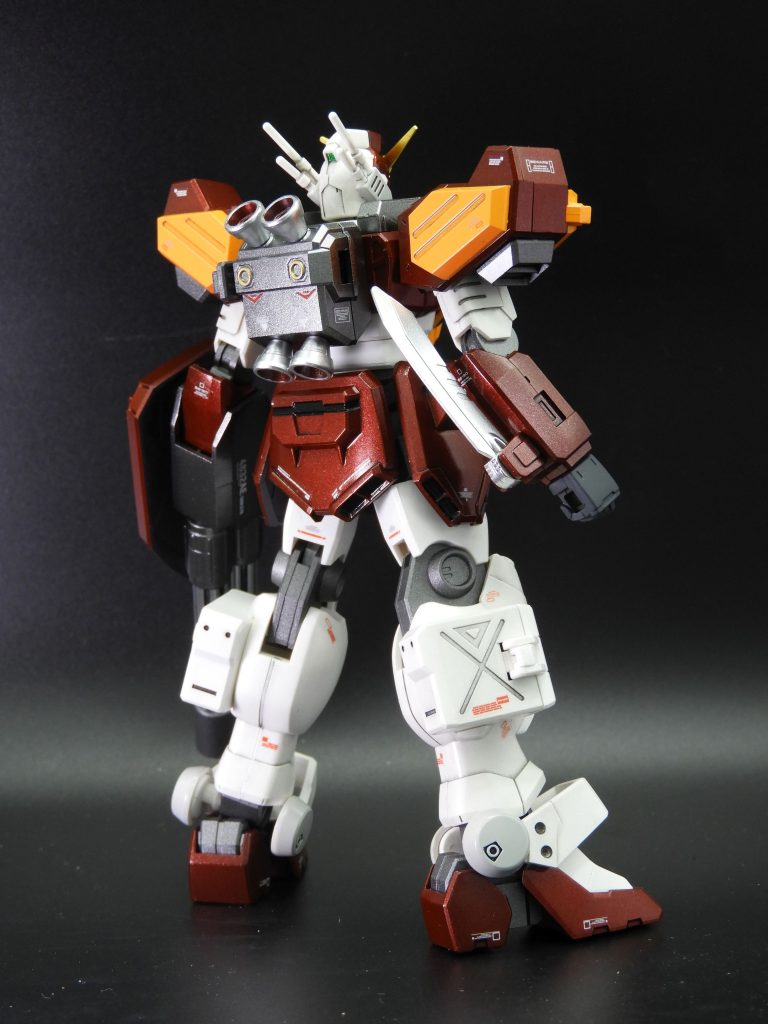 メタルブラッディレッドで濃い目のレッドにしました。