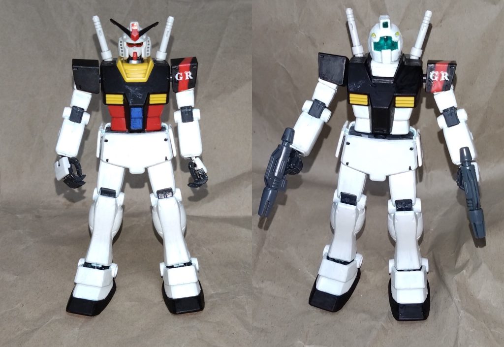 今回はここまでになります。小隊長が駆るガンダムとその前に乗っていたジムを見比べてみて下さい。それでは、次回も宜しくお願いします。次はリベロのあるシステムのリミッター解除にしようかと考えています。