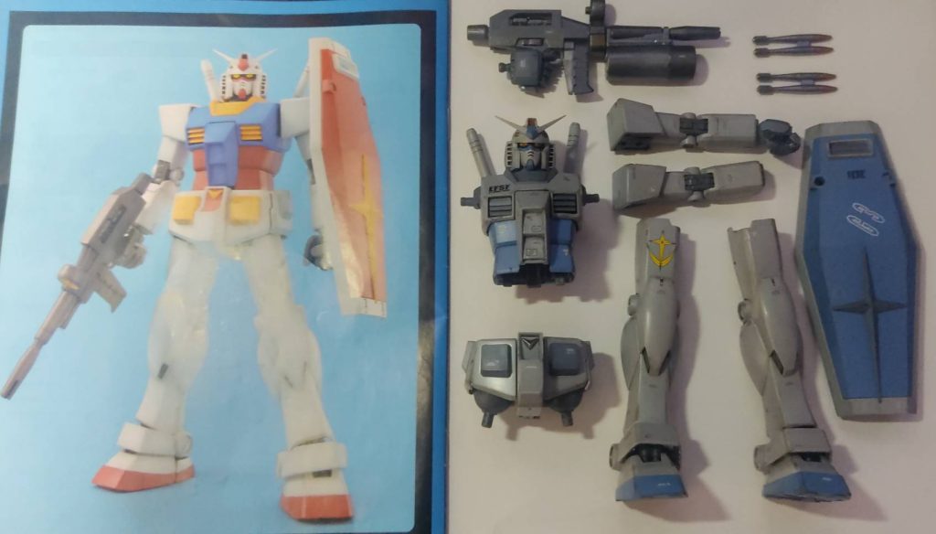 MG 1/100 RX-78-2ガンダム Ver2.0　G3カラー塗装–8枚目/制作者：えりぽ