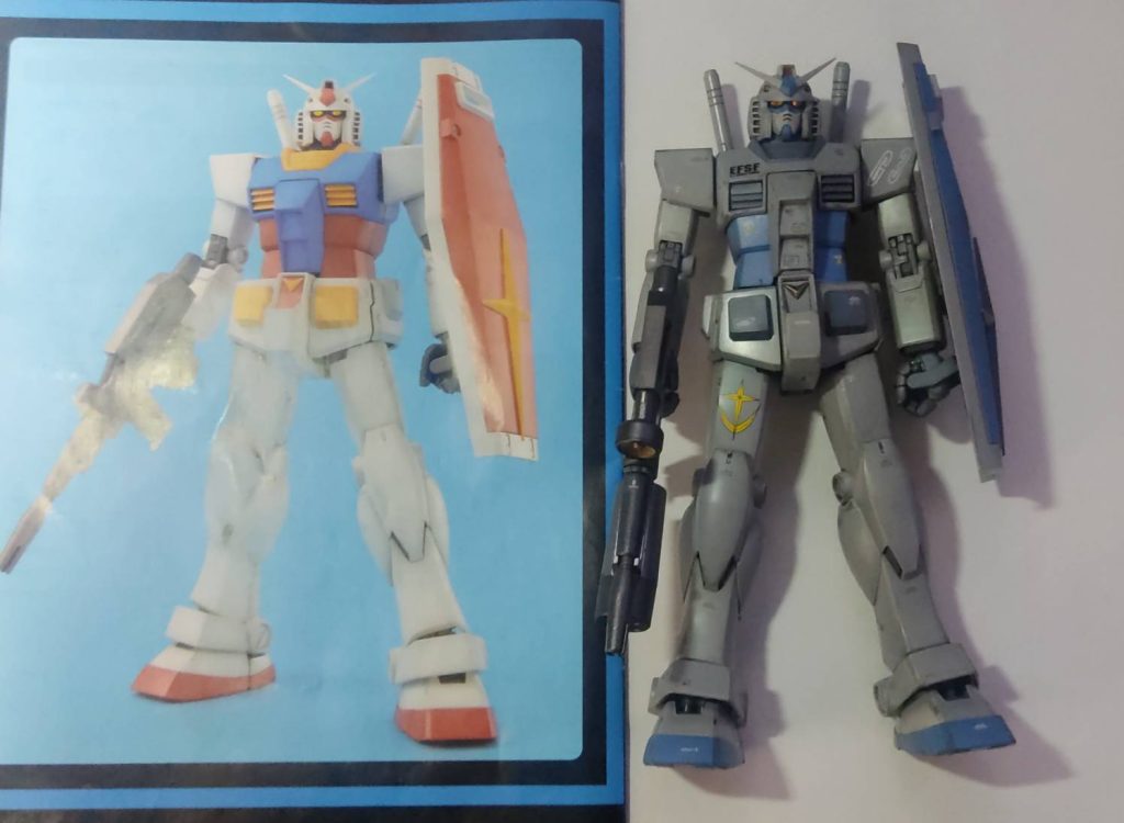 MG 1/100 RX-78-2ガンダム Ver2.0　G3カラー塗装–9枚目/制作者：えりぽ