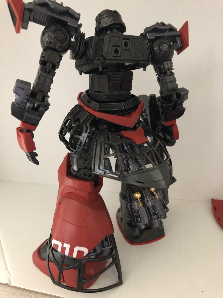 内部フレームのバックショット。