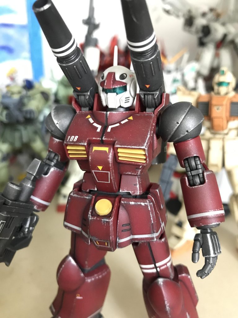 ガンキャノン（成形色仕上げ）–2枚目/制作者：モリノークマサーン