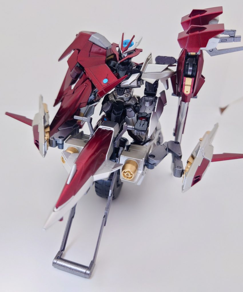 メテオホッパーに搭乗してライダー形態!