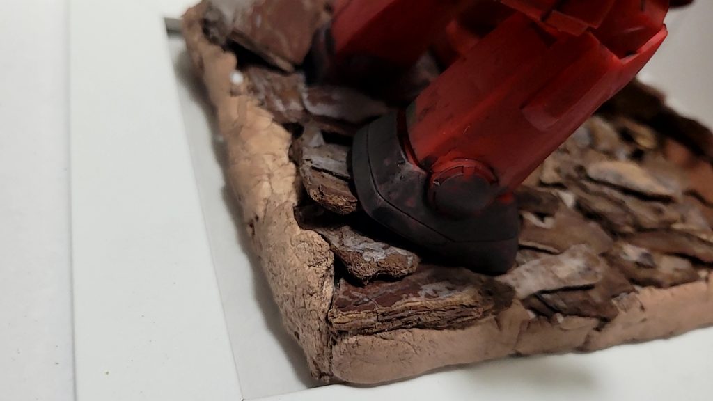 旧キットのズゴックとガンキャノンでジオラマ作成–8枚目/制作者：丸山，