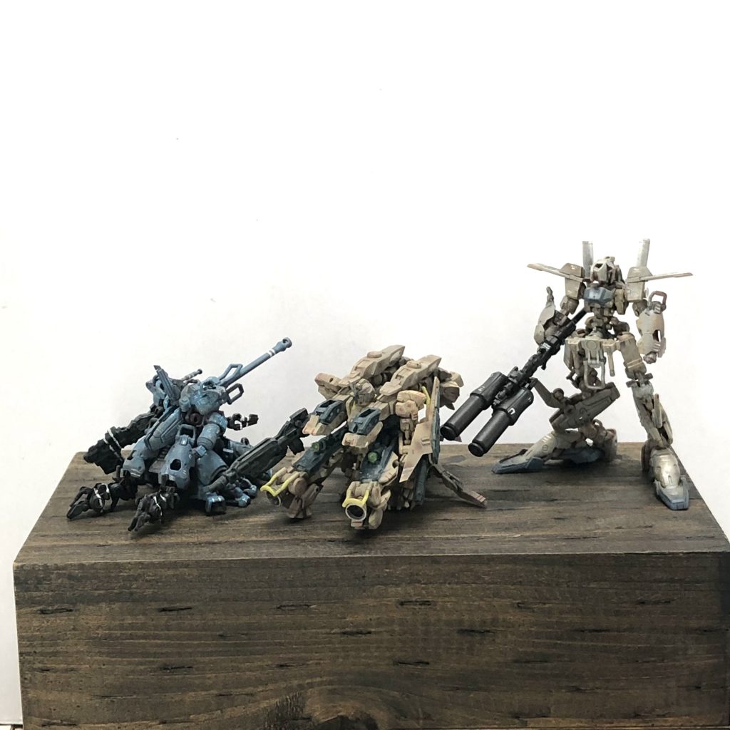 ジ・O、Gコマンダー、スーパーダブルゼータ揃い踏み。